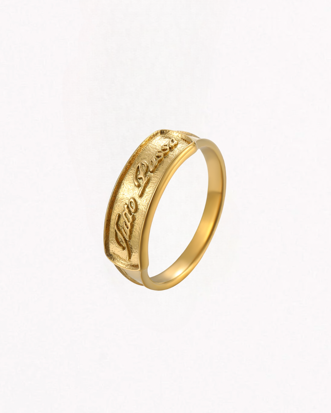 Tutto Passa Ring Gold