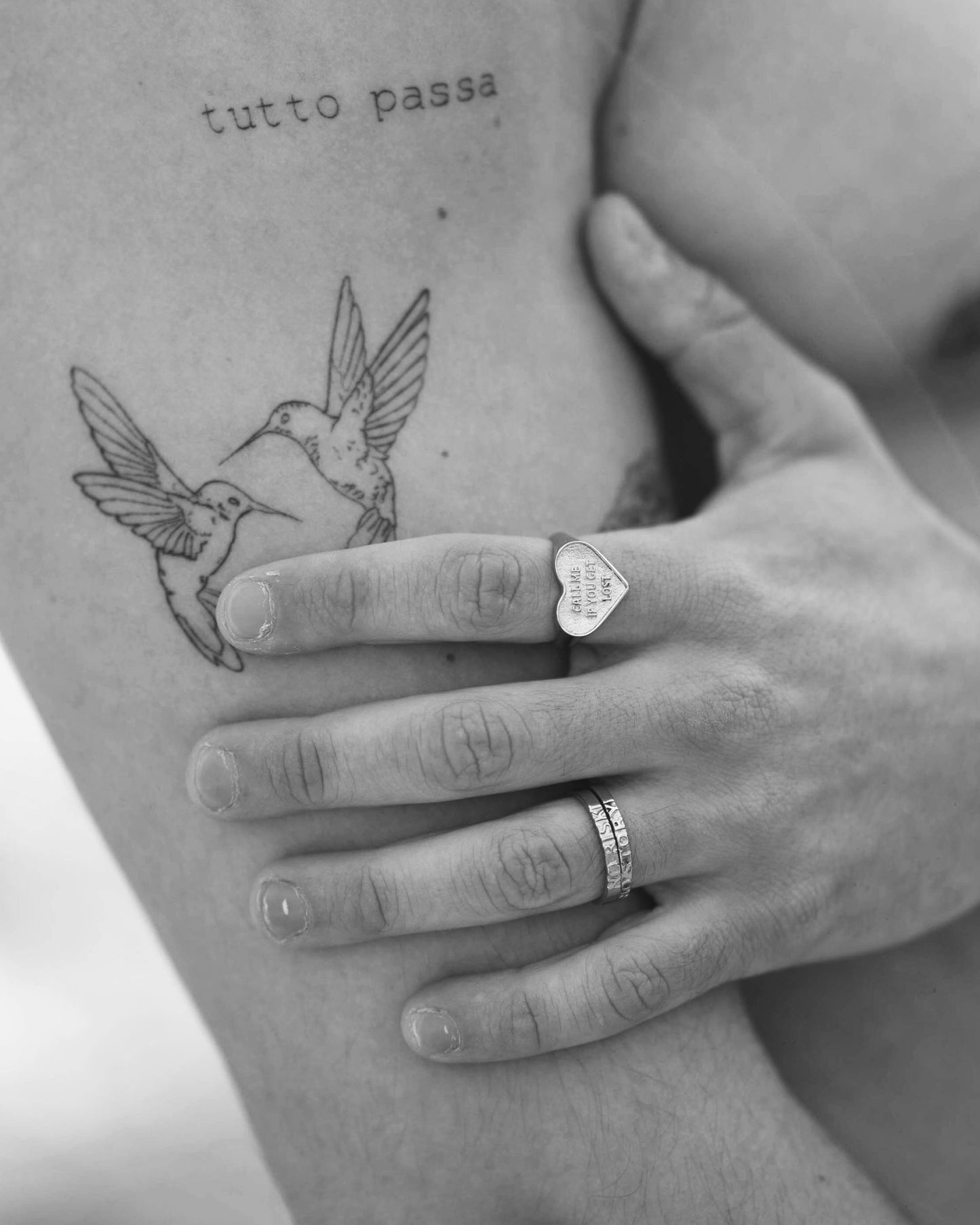 No Risk No Story Ring Silver