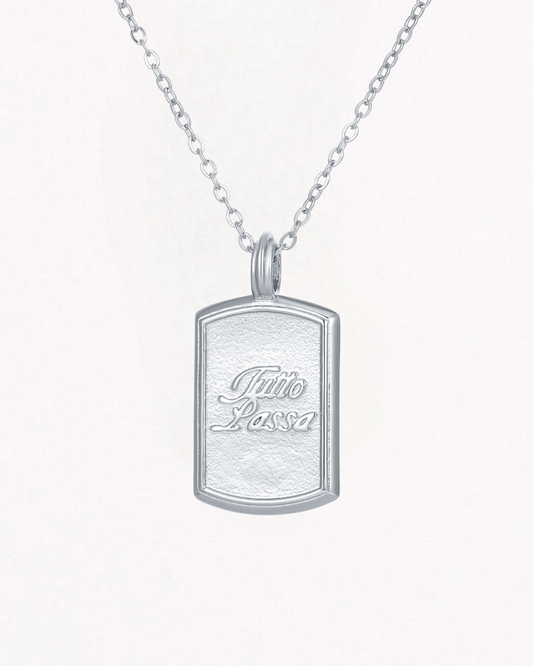 Tutto Passa Necklace Silver