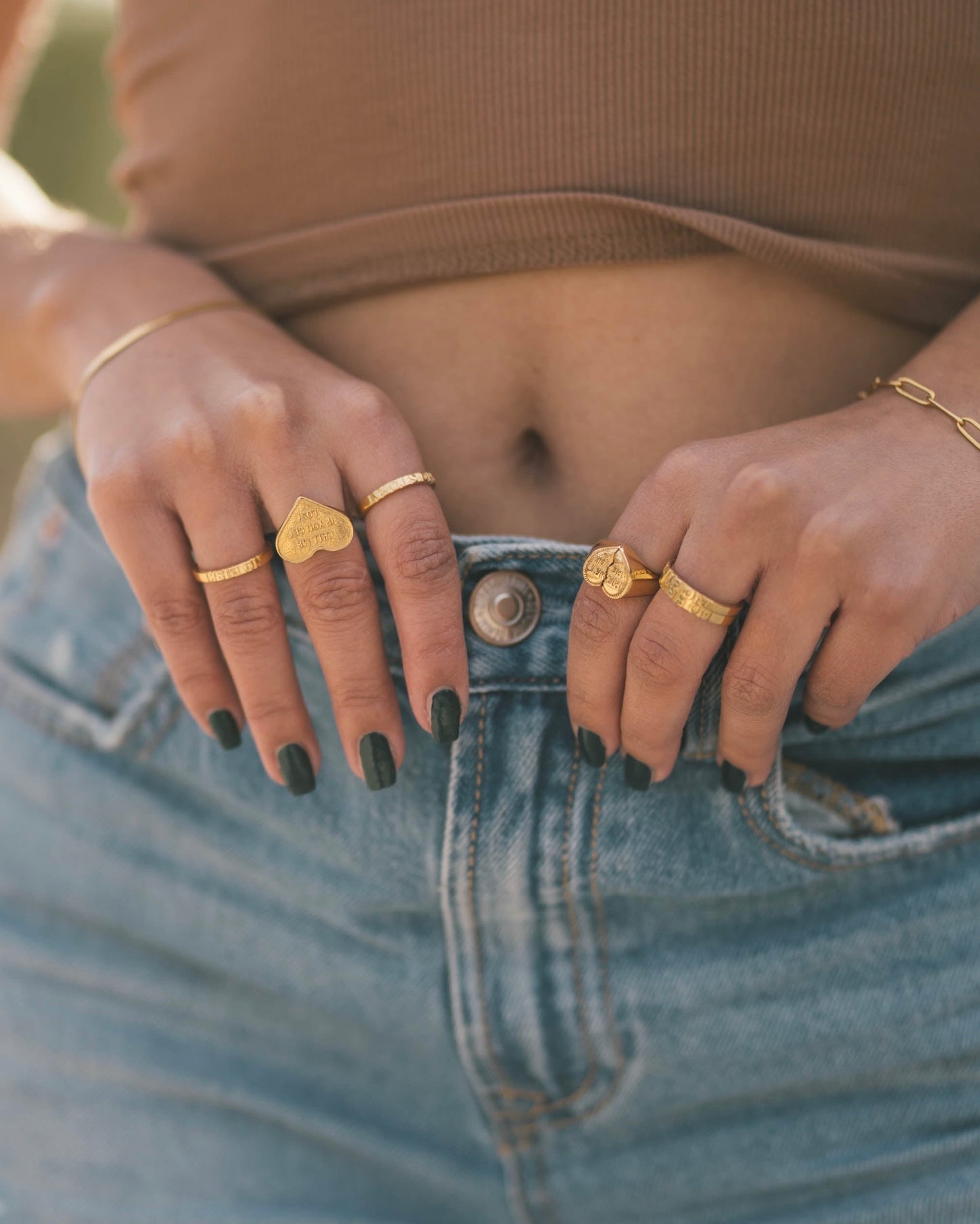 Roto ring Gold