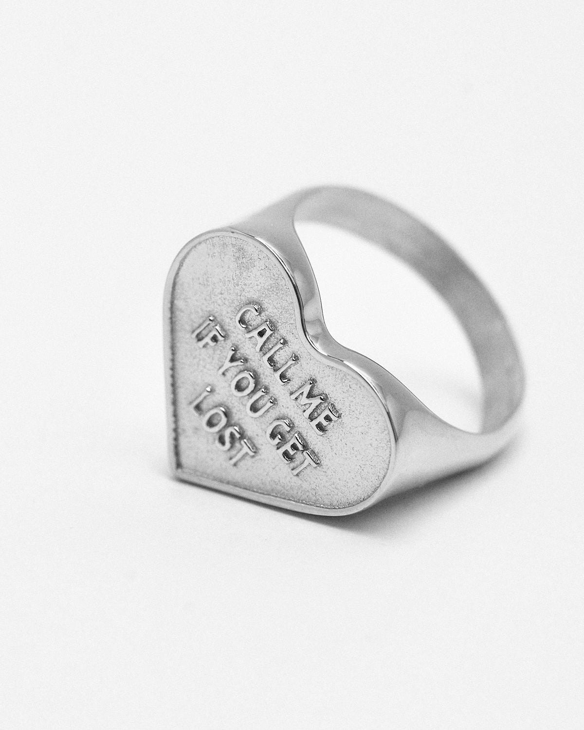 Call Me Ring Silver