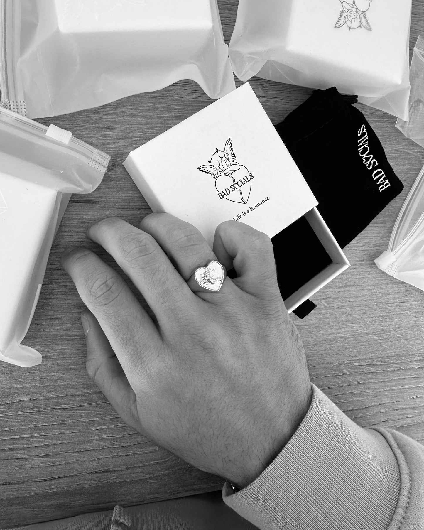 L´Amore Ring Silver