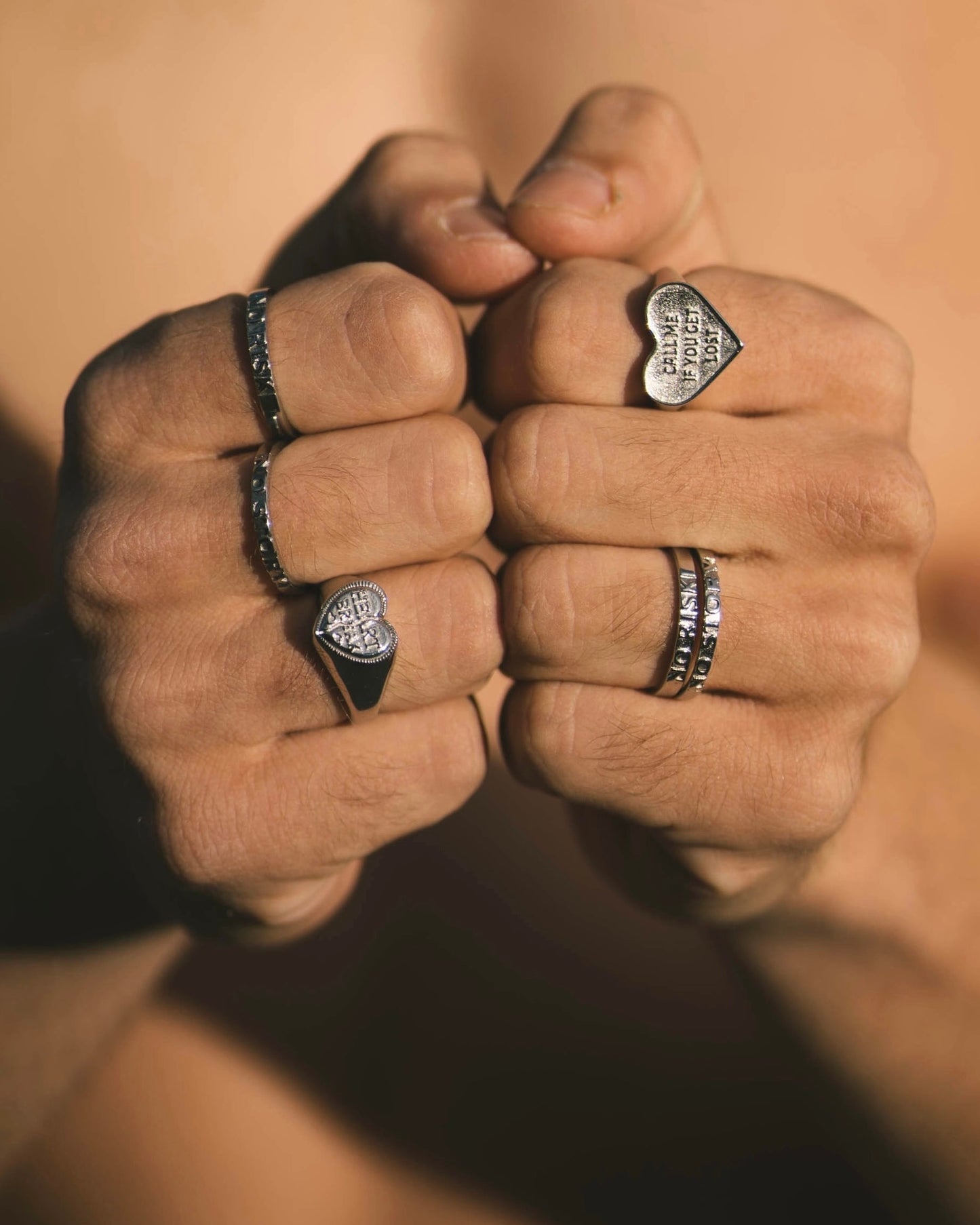 No Risk No Story Ring Silver