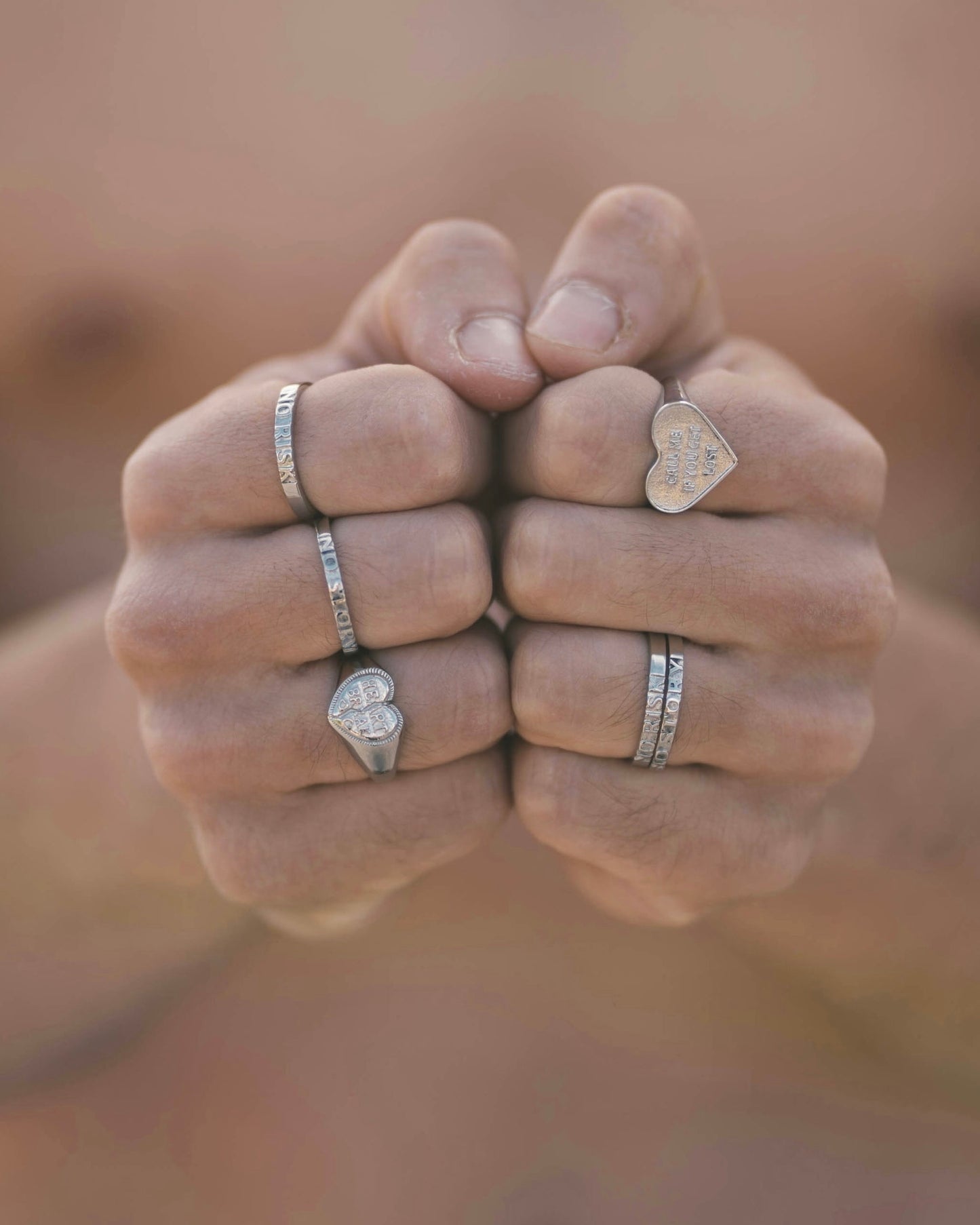 Call Me Ring Silver
