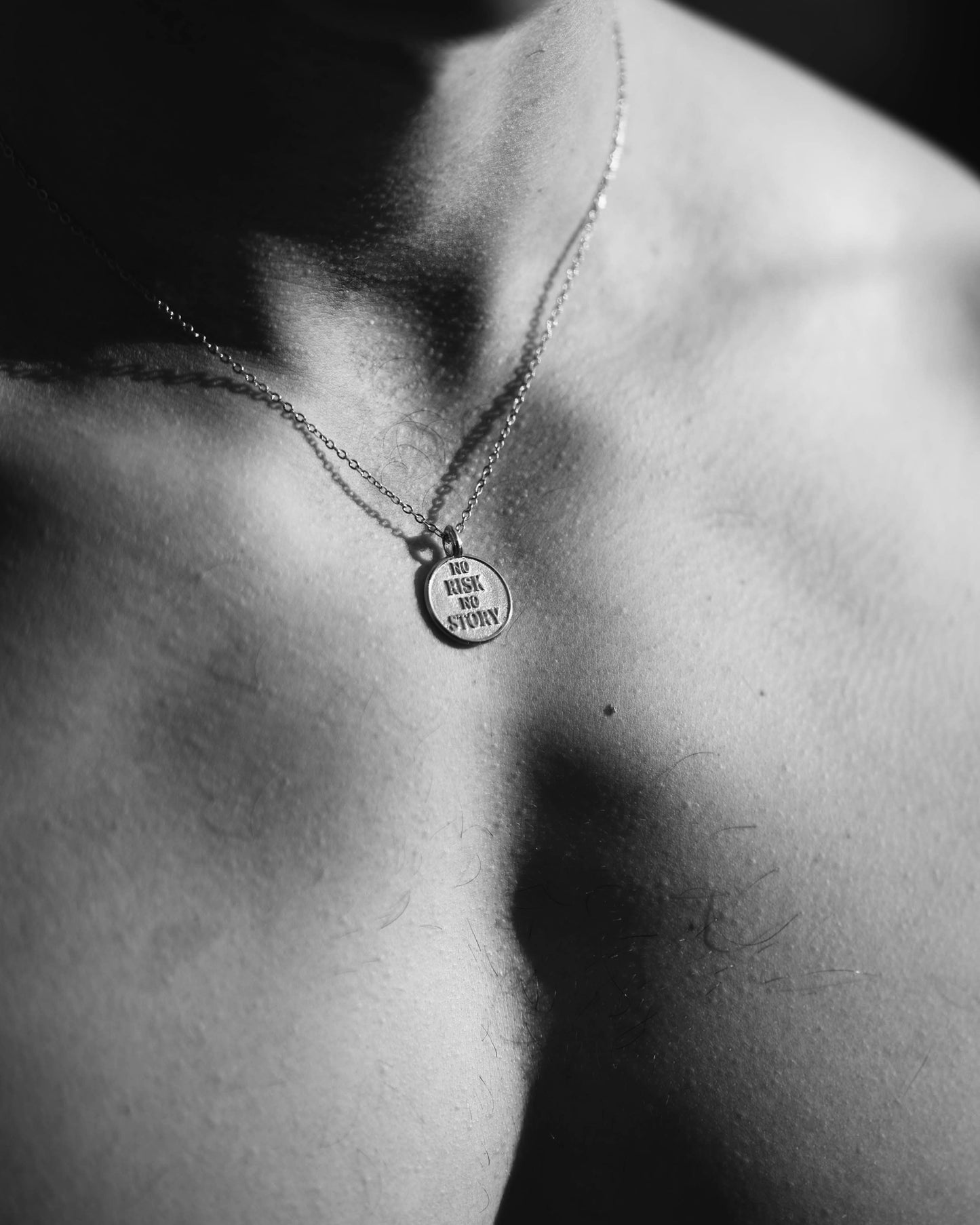 No Risk No Story Silver