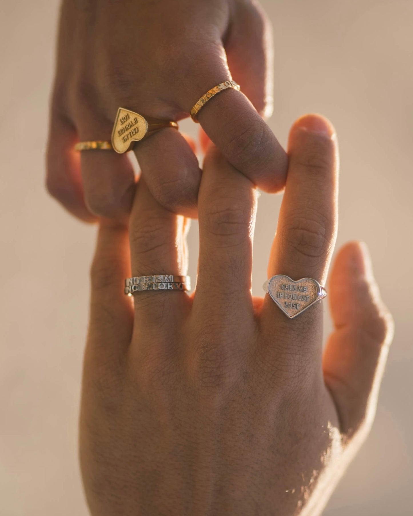 Call Me Ring Silver