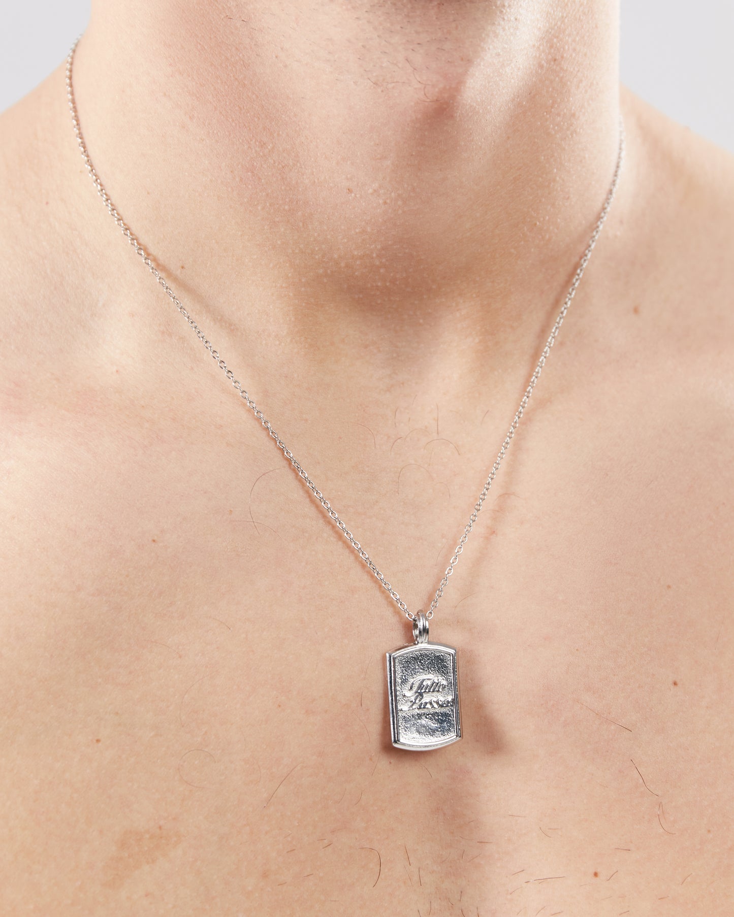 Tutto Passa Necklace Silver
