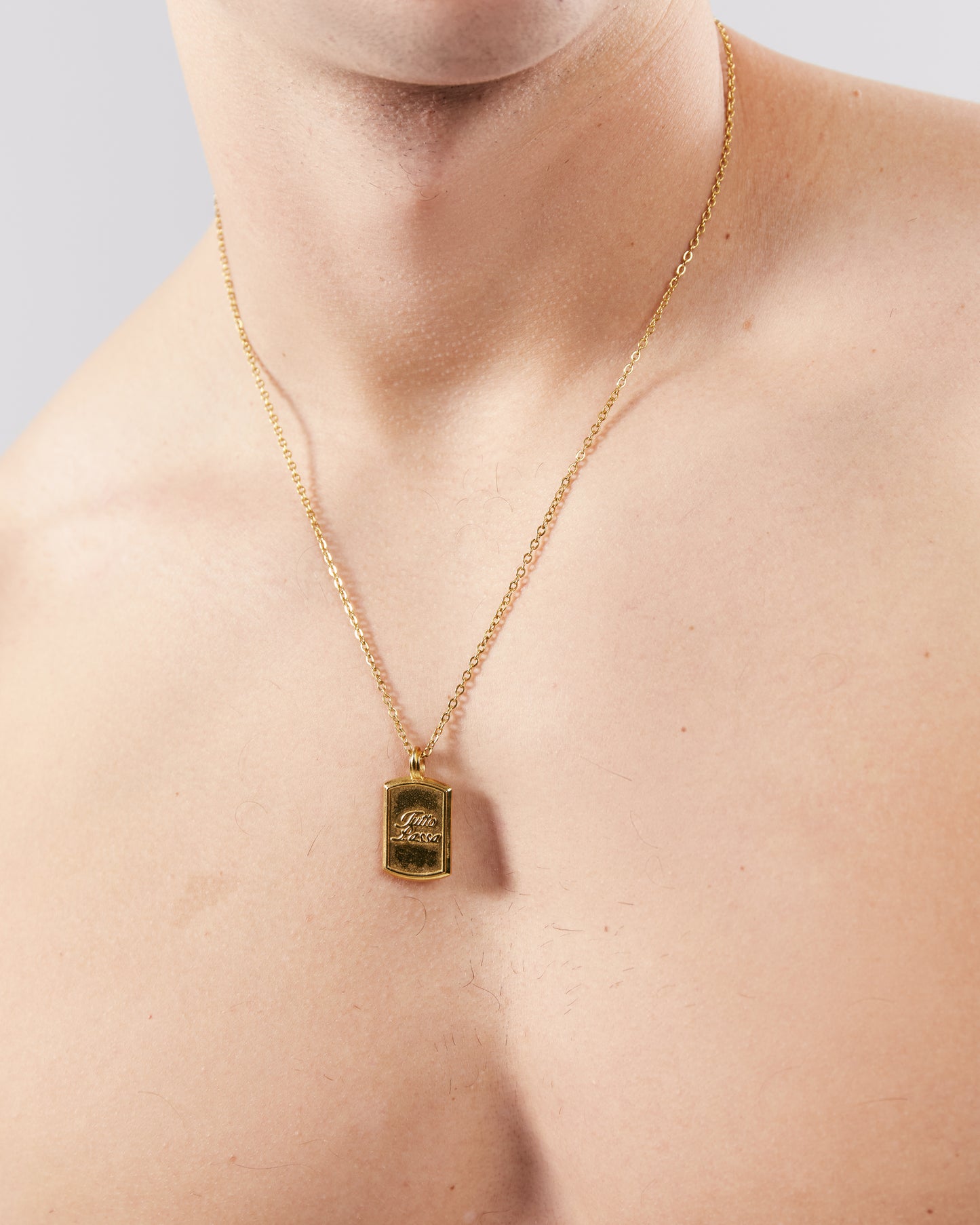 Tutto Passa Necklace Gold