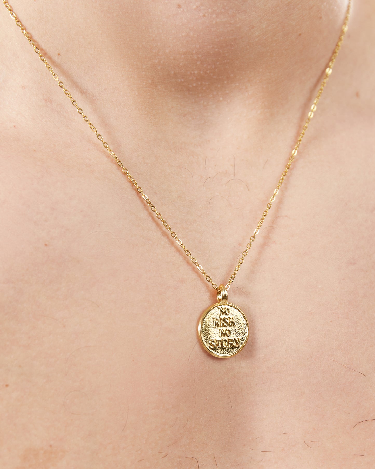 No Risk No Story Gold