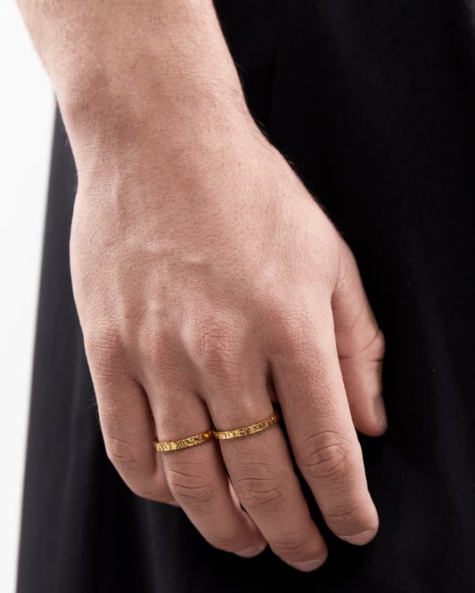 No Risk No Story Ring Gold