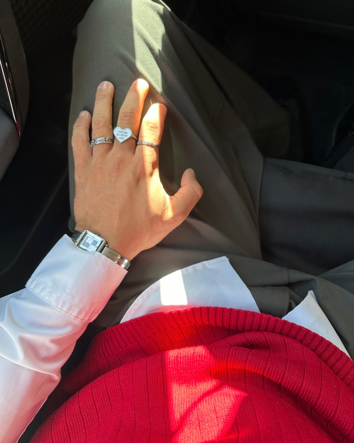 Call Me Ring Silver