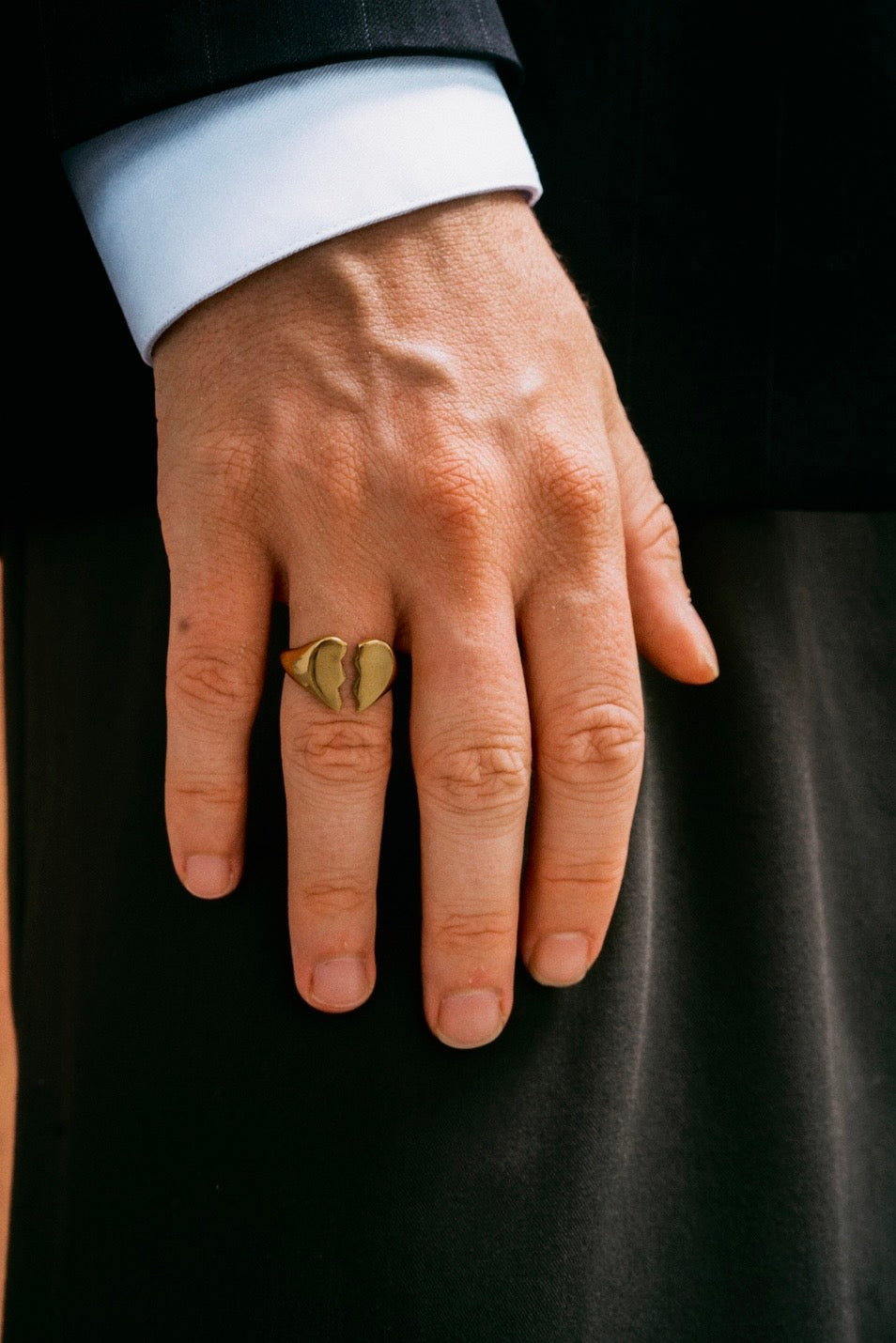 Spezzato Ring Gold