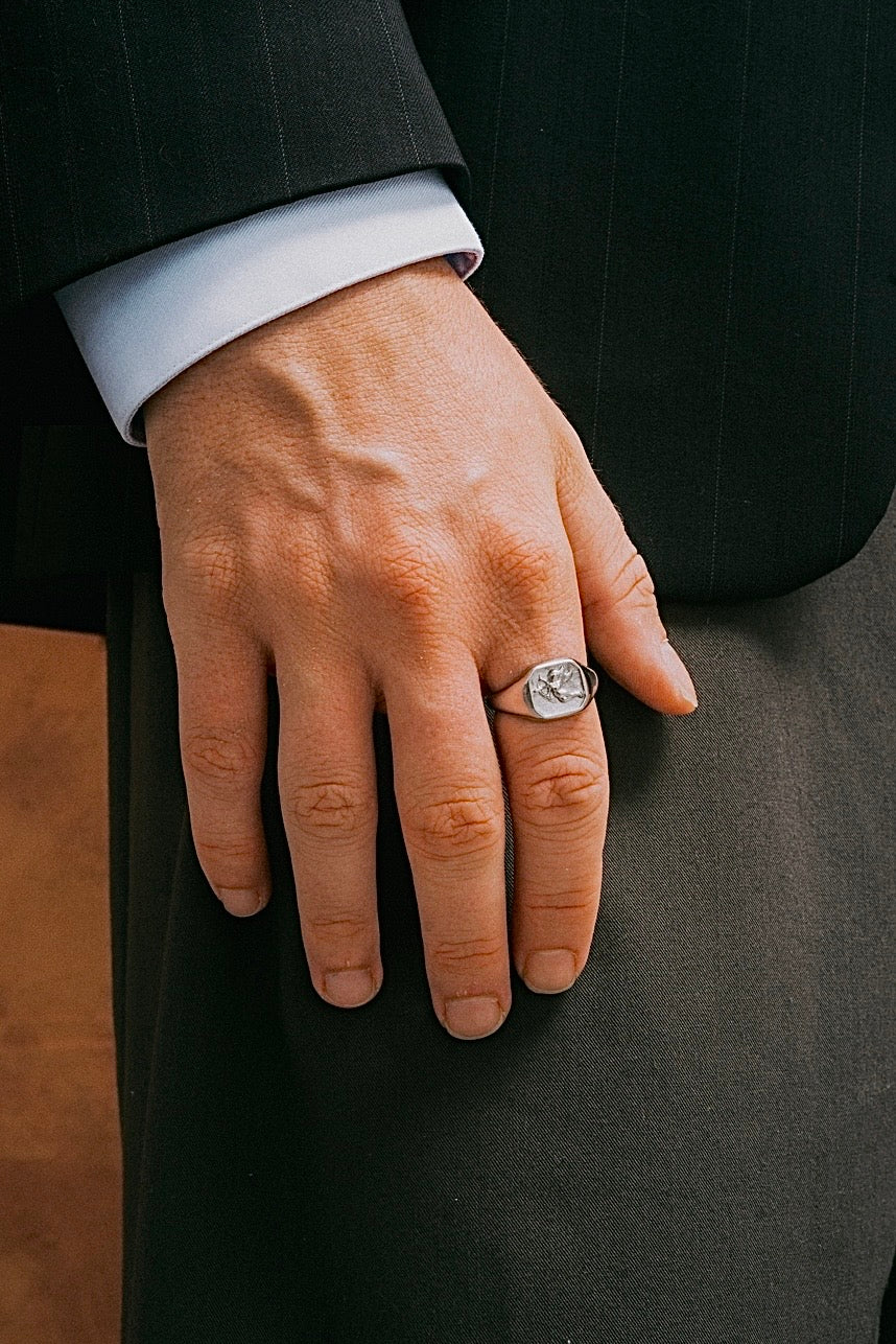 L´Amore Ring V2 Silver