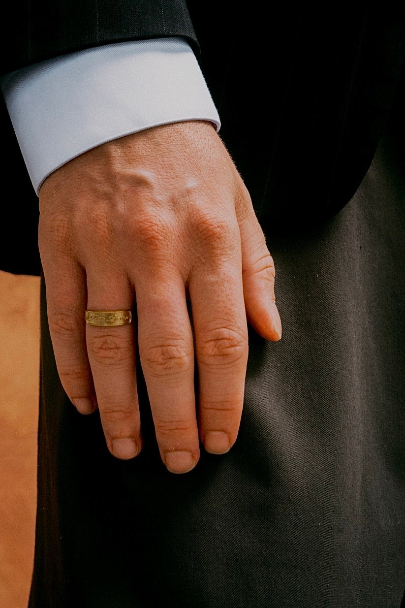 Tutto Passa Ring Gold