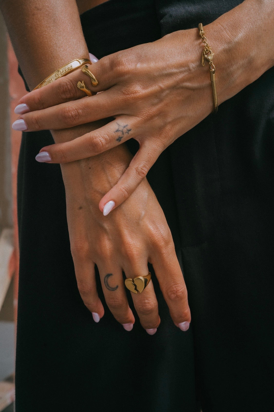 Spezzato Ring Gold