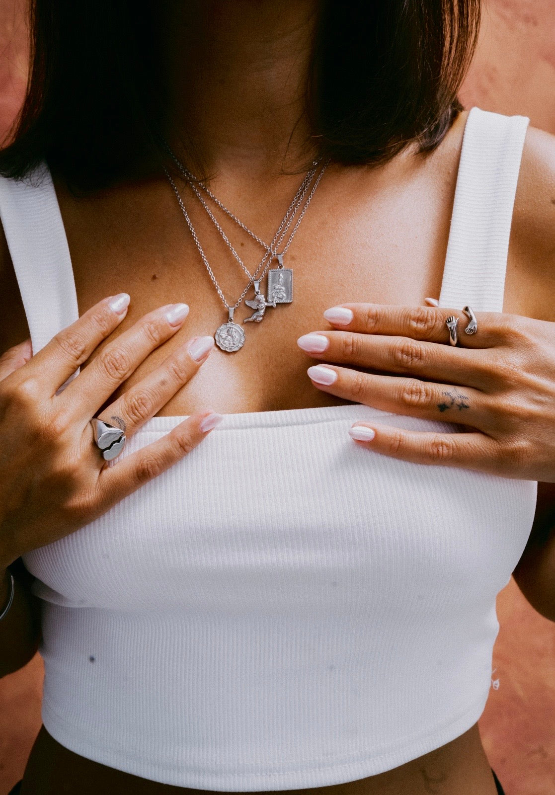 Spezzato Ring Silver