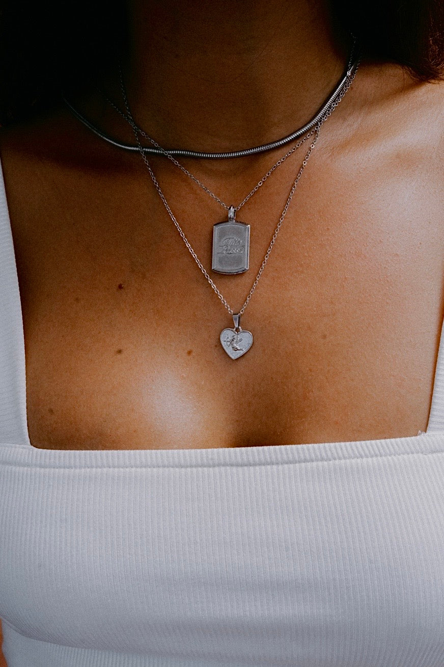 Tutto Passa Necklace Silver