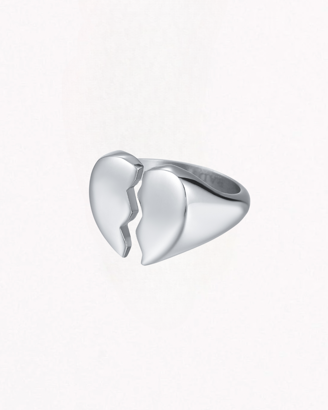 Spezzato Ring Silver