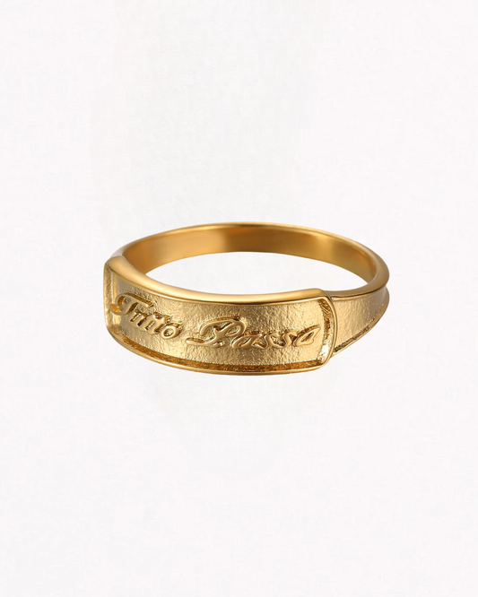 Tutto Passa Ring Gold