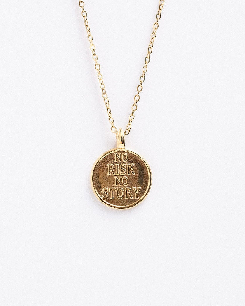 No Risk No Story Gold