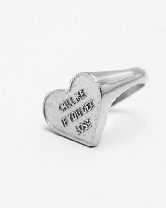 Call Me Ring Silver