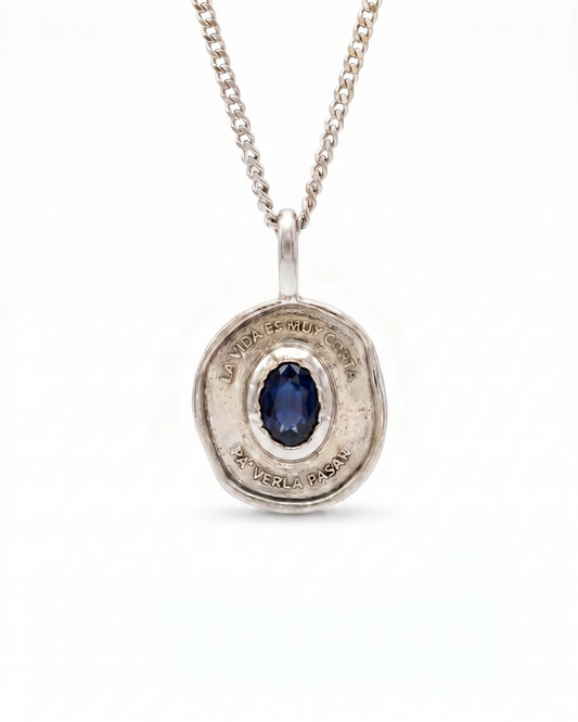 Tristeza Necklace Silver