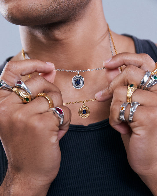Tristeza Necklace Gold