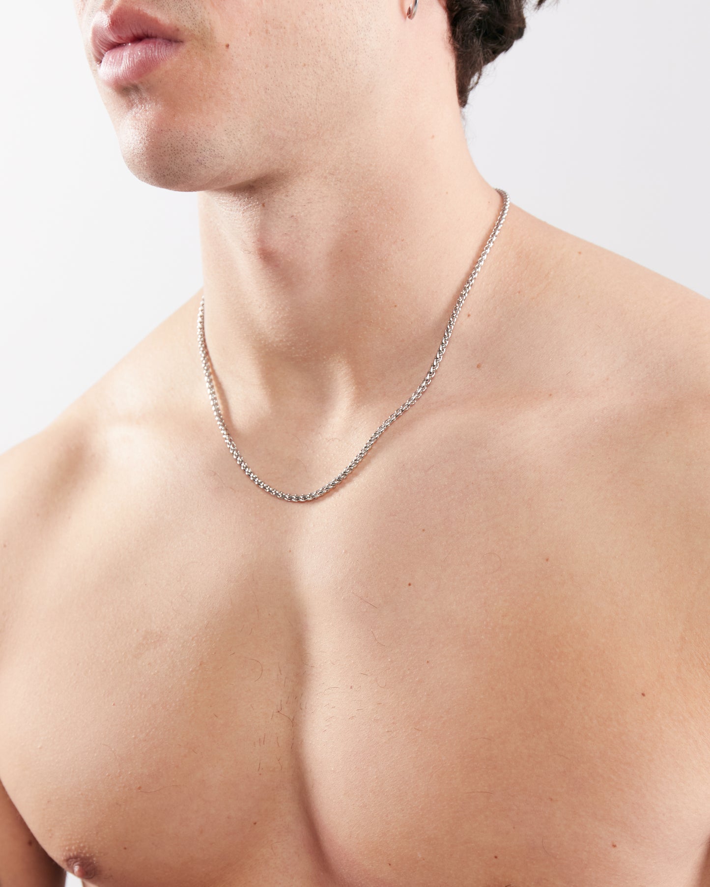 Cadena Balboa plata
