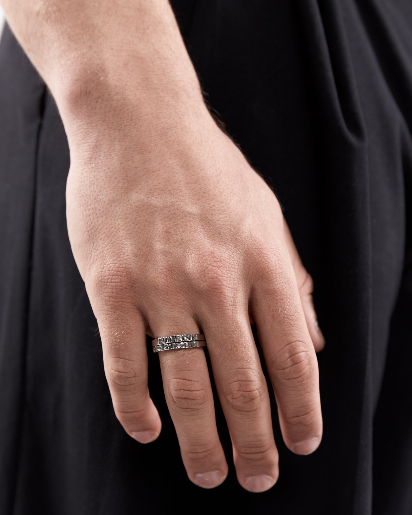 Anello No Risk No Story Argento