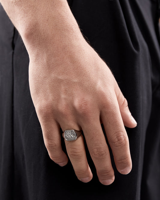 L´Amore Ring V2 Silver