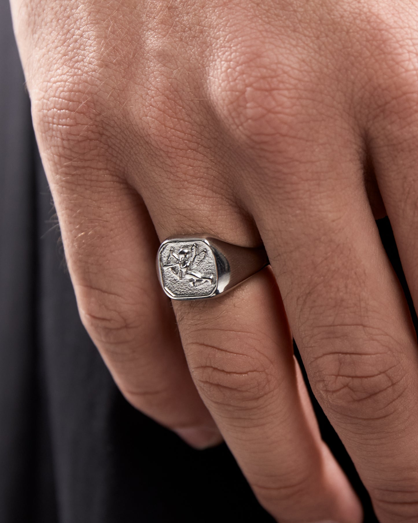 L´Amore Ring V2 Silver