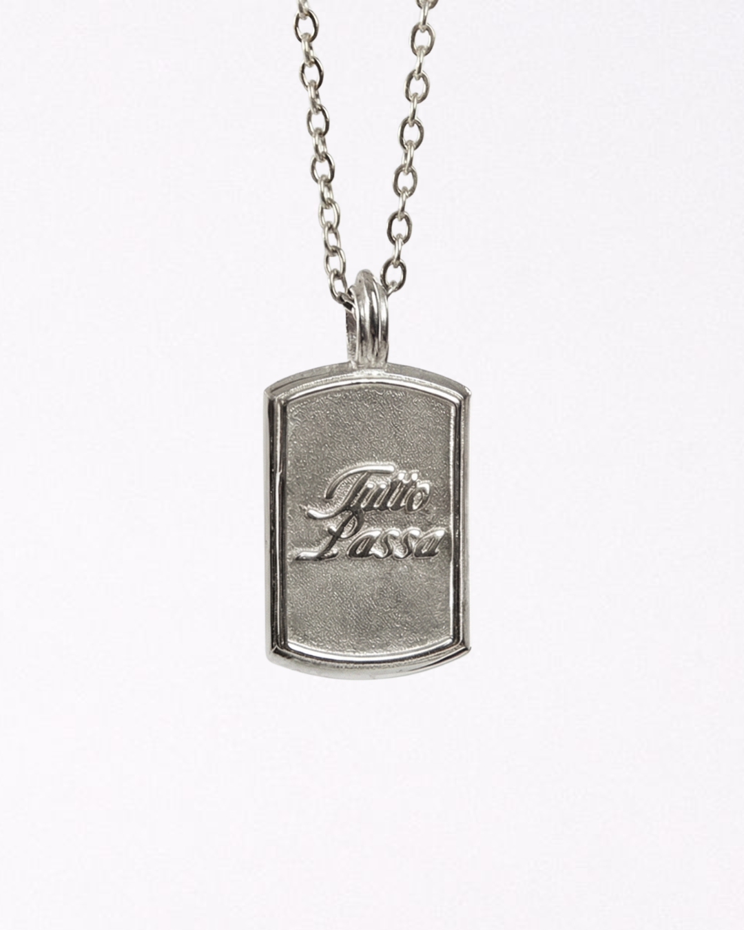 Tutto Passa Necklace Silver
