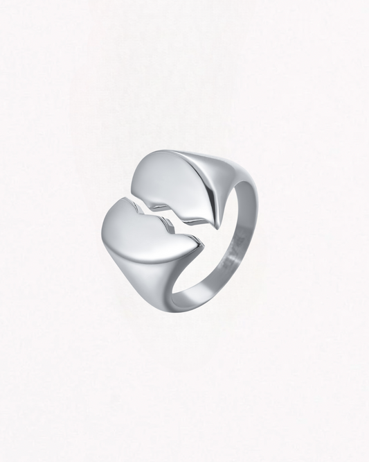 Spezzato Ring Silver