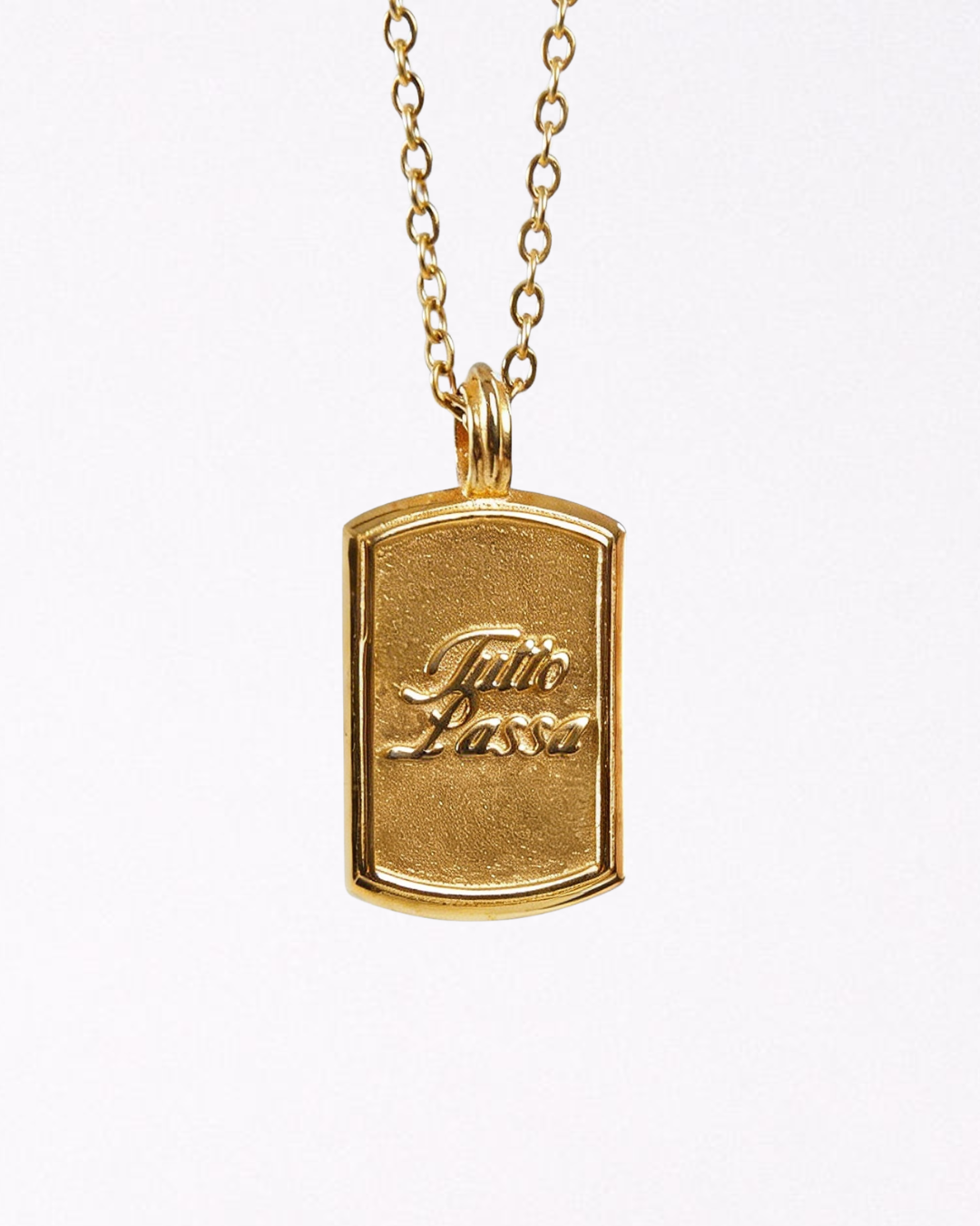 Tutto Passa halskæde guld