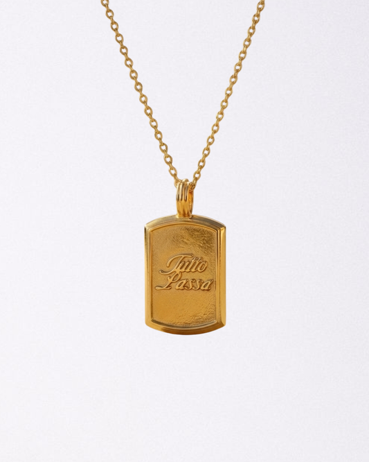 Tutto Passa Necklace Gold