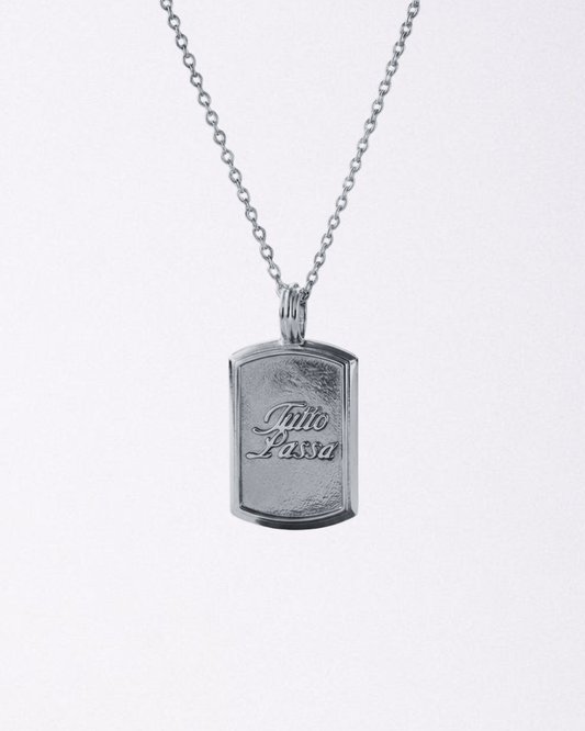 Tutto Passa Necklace Silver